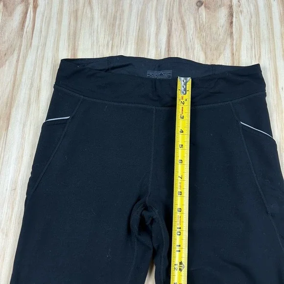 Patagonia Joggers Sweatpants Womens Medium Black Stretch Climbing - Picture 9 of 11